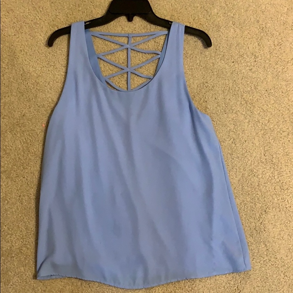 Periwinkle tank top